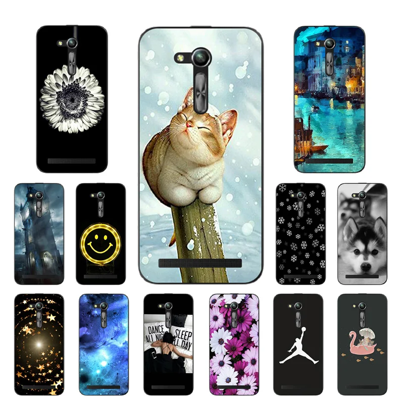 Cover for Asus X014D Case Zenfone GO ZB450KL ZB452KG 2nd Gen ASUS_X014D DIY Smiley Printing Funda Coque Capa |