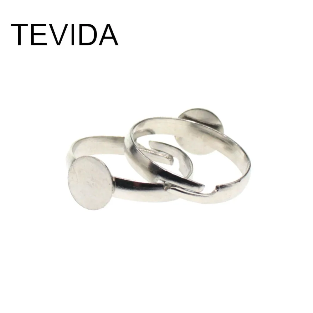 

Tevida Silver Color Ring for Jewelry Making/Jewelry Findings/DIY Jewelry Accessories Parts Materials Wholesale 100pcs