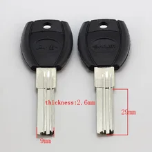 Слесарные принадлежности B324 двойной паз ключ пустой дом дверь пустые ключи [20 шт./лот]