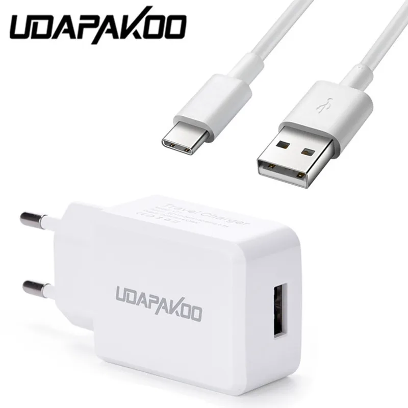 5V 2.4A EU зарядное устройство и 1M Type C usb хорошо подходит для Xiaomi mi5 Huawei p9 Samsung Galaxy S8 S9 zuk