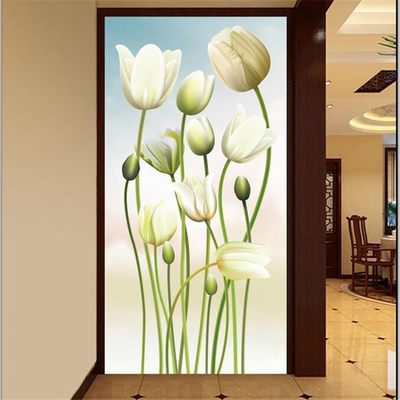 Пользовательские фотообои wellyu 3d обои Yu Mei Ren Guan Aisle декоративная картина 3d|3d wallpaper