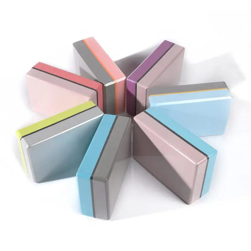 

HobbyLane Yoga Block Colorful Foam Block Brick Exercise Fitness Tool Exercise Workout Stretching Body Shaping Health Training