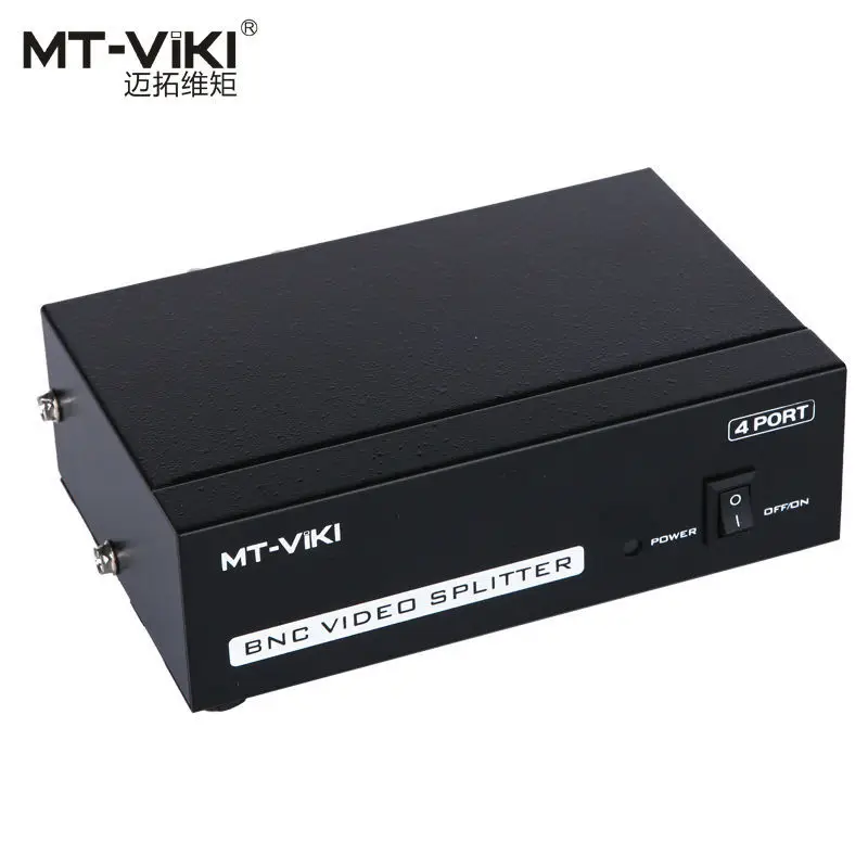 MT-VIKI Maituo 1 Input 4 Output BNC Splitter Box 4 Way BNC Distributor 104BC
