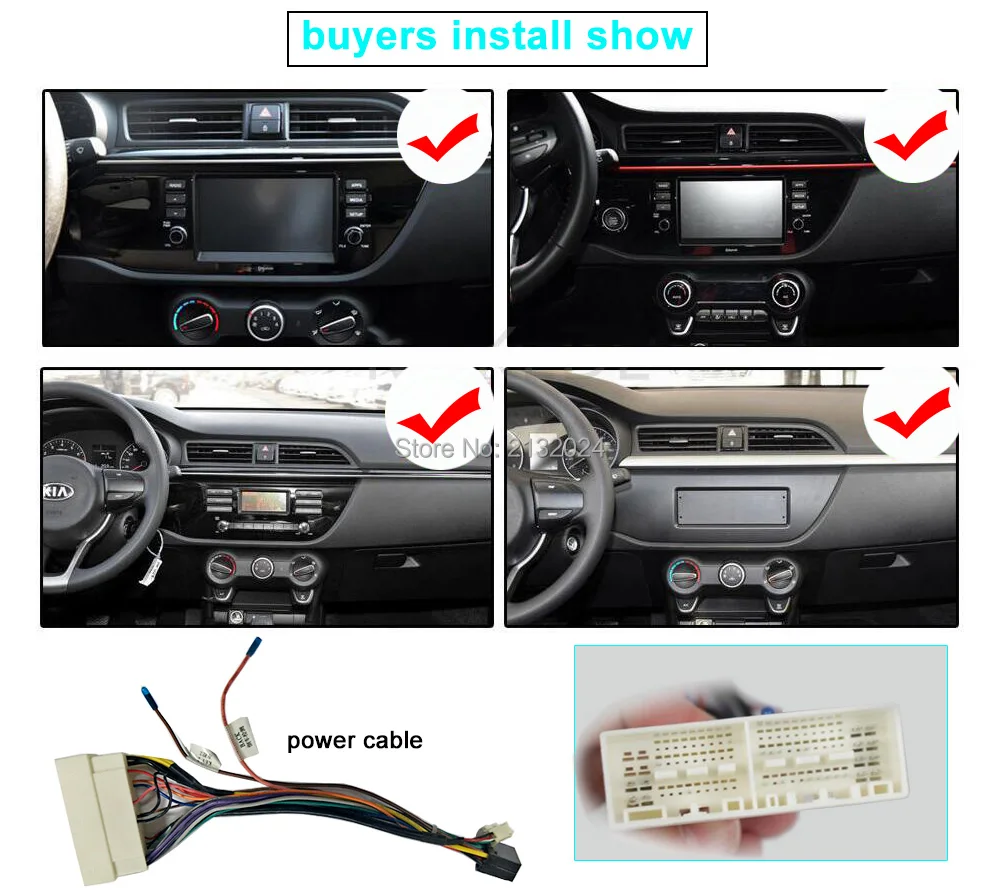 Discount Funrover 9" Android 8.0 2 din Car radio multimedia player for Kia K2 RIO 2017 2018 radio GPS Navigation navi autoradio RDS EQ BT 2