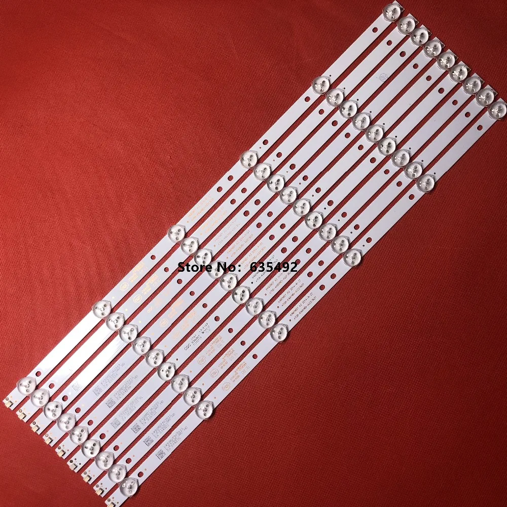 100%New 9pcs/kit LED Backlight strip 6 lamp for Ph i lips 49&quotTV 49PUF6050 49PFL3445 K49H LE49D88UD K490WD7 4708-K490WD-A2213K0 |