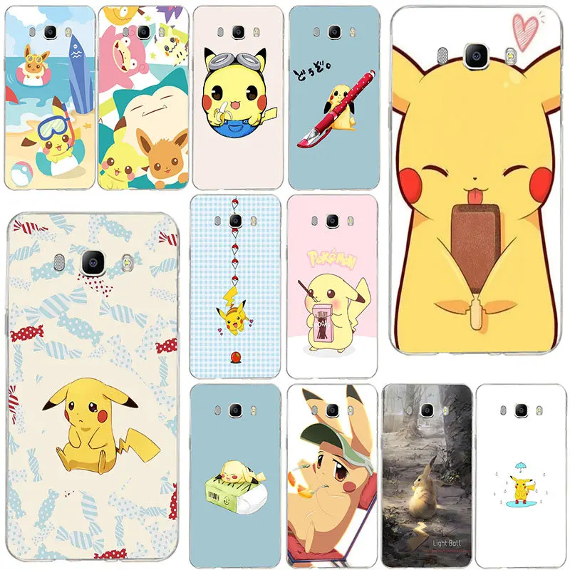 

Hot Pokemons Pikachus Raiden Soft TPU Phone Cases for Samsung Galaxy Note 2 3 4 5 8 S2 S3 S4 S5 Mini S6 S7 S8 S9 Edge Plus Coque