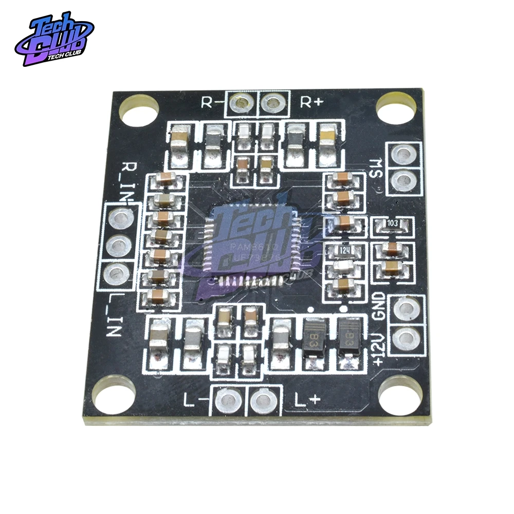

PAM8610 Digital Power Amplifier Board 2X15W Dual Channel Stereo Mini Class D Power Amplifier Board