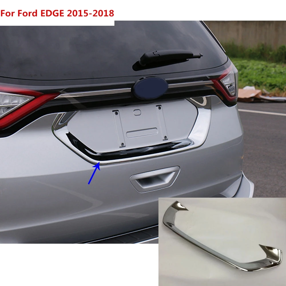 Для Ford EDGE 2015 2016 2017 2018 автомобильный Стайлинг детектор ручки ABS Хром Задняя рамка
