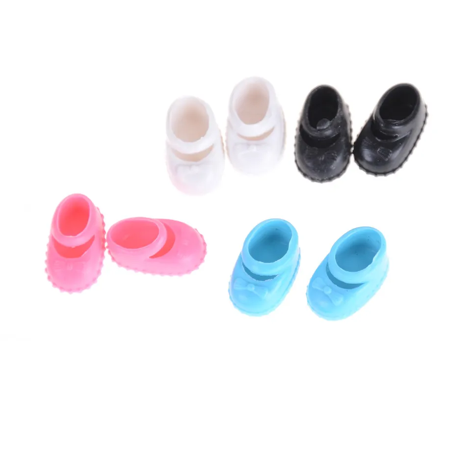 5Pairs 12cm Doll Shoes Accessories Kelly Doll Confused Doll Shoes Kids Toy BB