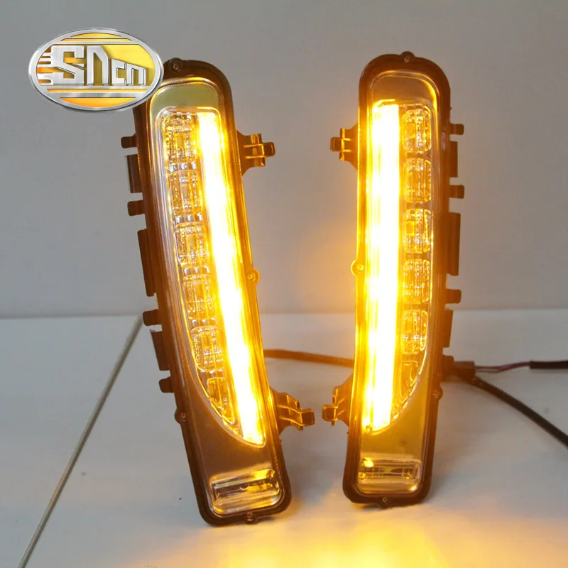 SNCN 2PCS LED Daytime Running Light For Ford Edge 2009 - 2014 Car Accessories Waterproof ABS 12V DR - 32790605633