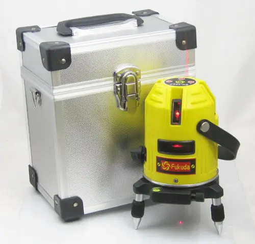 

New Fukuda Automatic Self Leveling 5 Line 1 Point 4V1H Laser Level EK 455P