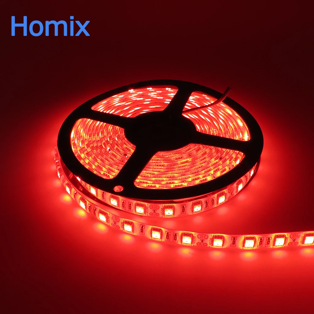 Водонепроницаемая светодиодная лента Ip65 5050 smd 300led 5 м Светодиодная RGB + ИК пульт