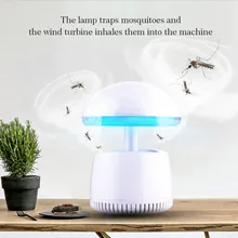 Электрический комаров убийца лампы Fly Мотылек лампа ловушка для насекомых ошибка Zapper Moskito убийца USB заряженный ингаляции лампа от комаров