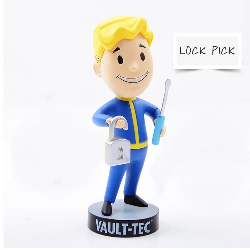 Fallout 4 Оригинальные фигурки для мальчиков, модель игрушки с розничной коробкой 13 см - Цвет: Lock Pick