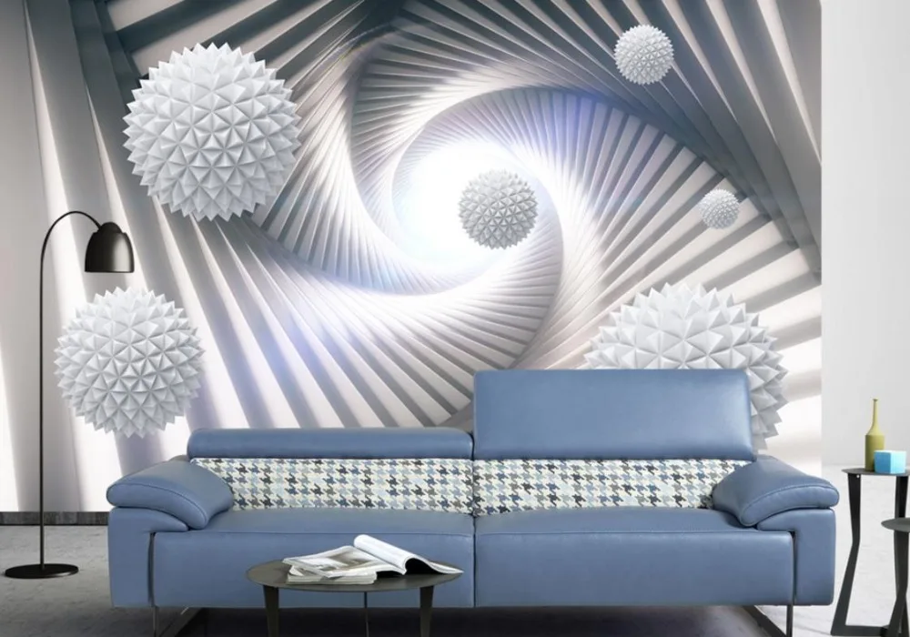 Ball Creative 3d Wallpaper Walls Abstract three dimensional 3d Wall