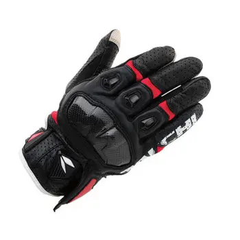 

Armed Mesh RST410 Motorcycle Black Gloves Breathable Summer Riding Moto Racing Leather Gloves