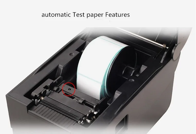 1 рулон бумаги этикеток+ штрих-код принтер этикеток Термоодежда принтер этикеток поддержка 58 мм бумага для печати/этикетки печати пары