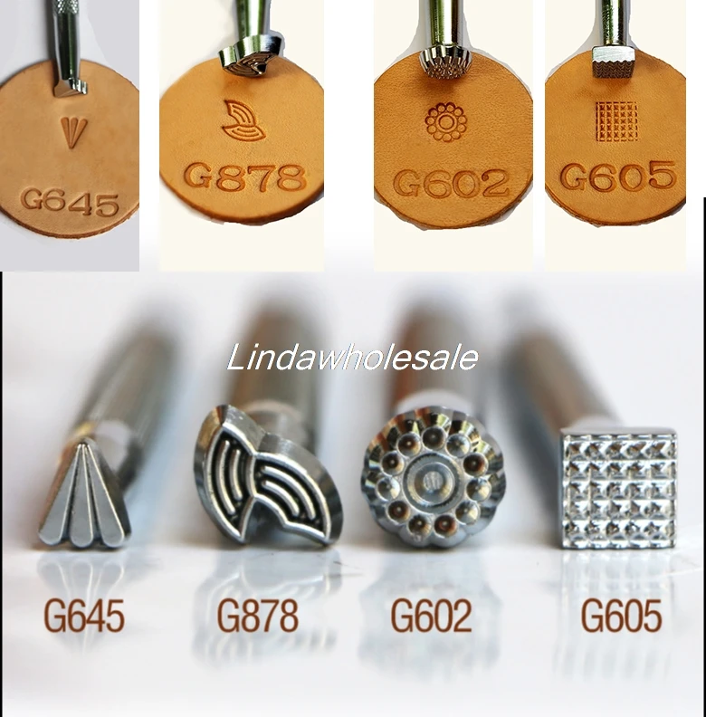 Инструмент для печати при резьбе по коже G602/G605/G645/G878 инструмент обработки металла