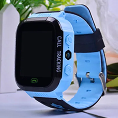 Touch BK-BU Умные часы для детей с сенсорным экраном, камера, позиционирование, детские часы, SOS Вызов, расположение, анти-потеря, напоминание, часы, детские часы - Цвет: Touch BK-BU