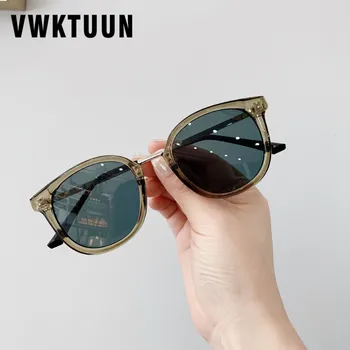 

VWKTUUN Sunglasses Women Ocean Lens Cat Eye Shades Metal Rivet Glasses Frame UV400 Points Sport Sunglass Men Driving Eyewear