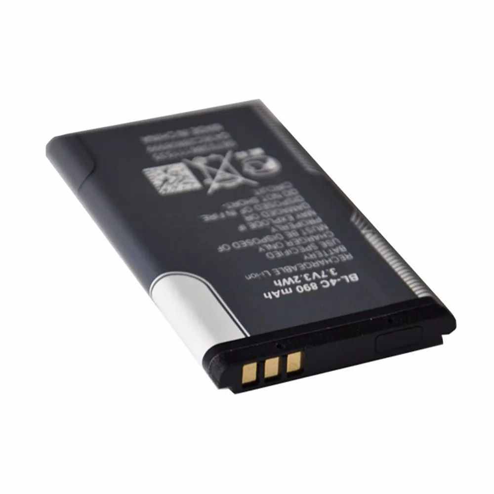 Original-BL-4C-Phone-Battery-890mAh-Batteries-For-Nokia-6300-X2-6100-6066-6103-6131-With
