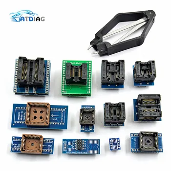 

New 13 PCS Universal Adapter Socket+ IC Extractor for Programmer TL866A TL866CS EZP2010 G540 Free ship