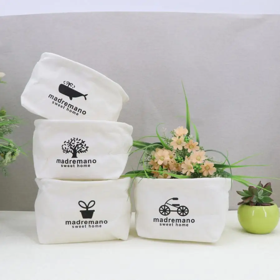 

Modern home Waterproof Canvas Sheets Laundry Clothes Laundry Basket Storage Basket Folding Storage Box drop shipping w15