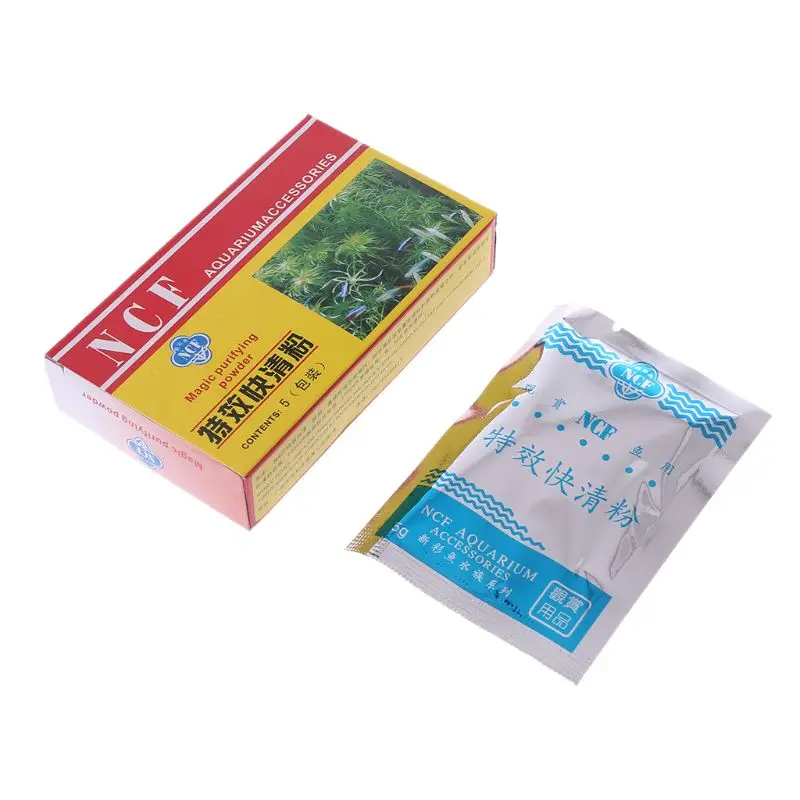 

Aquarium Purifier Powder Water Cleaner Efficient Immune Bactericide Accessories