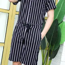 Новинка года для мужчин парикмахер и комбинезоны для девочек сиамские брюки повседневное тонкий рукав сплошной цвет трико