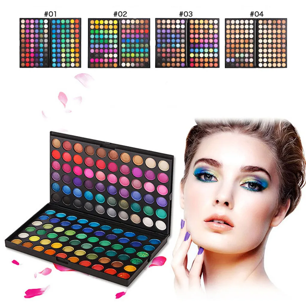 

Hot Sexy Color Eye Shadow Matte Shimmer Earth Warm Color Eyeshadow Palette Makeup Eye Shadow 120 Colors Cosmetic Drop Shipping