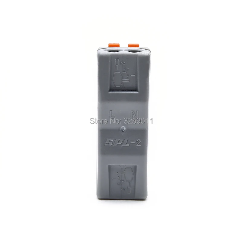 20 шт 28 12 AWG SPL 2 PCT 212 222 412 клеммы для быстрого подключения проводов ламп и фонарей 4 pin