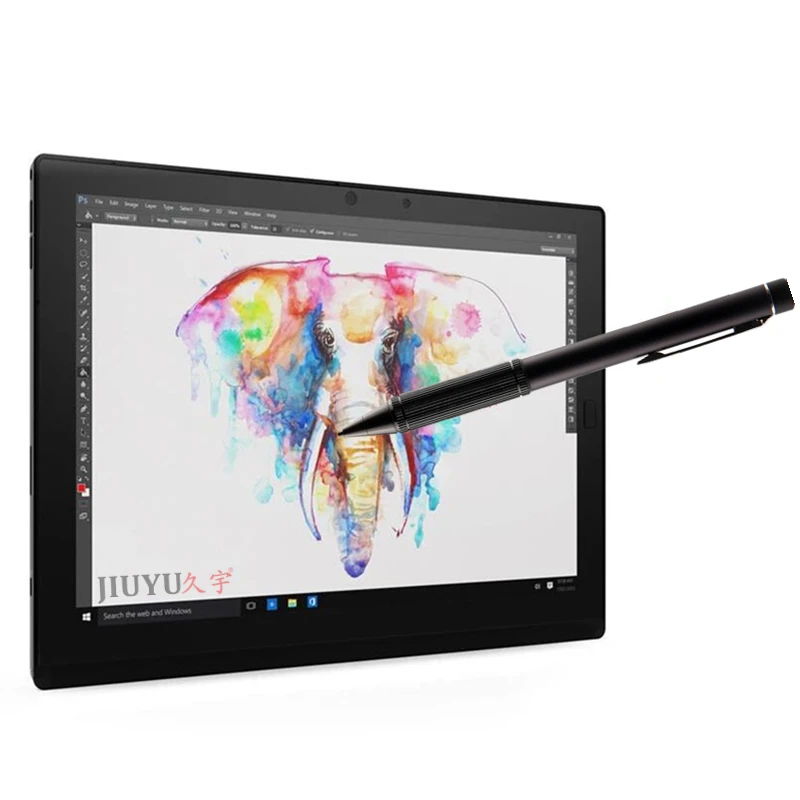 High Precision Sensitivity Active Stylus 1.4mm Capacitive Pen Metal for Hp Pavilion X360 Stream 7 Touch Screen