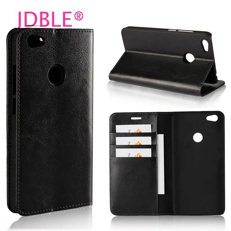 

JDBLE Real Genuine Leather Flip Cover For Redmi Note5A MI5 MIX2 MI MAX2 MI NOTe Business Cases For REDMI NOTE4X PRO Wallet Capa
