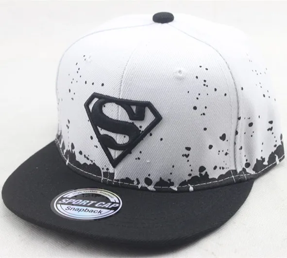 WULIAN Cool!Superman Cartoon Snapback Caps Adult & Child Baseball Cap Bone For Boys Girls Hip Hop Caps Kids Summer Hats Fashion Sun Hat 
