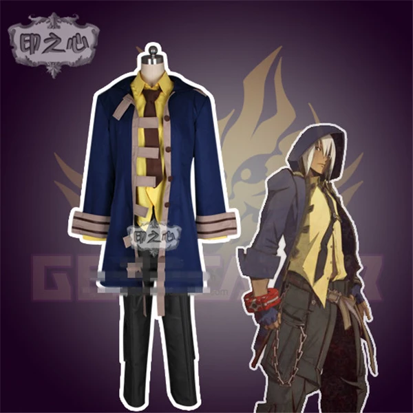 

Anime GOD EATER Soma Fashion Uniform Cosplay Costume suit Shirt+Cost+Pants O