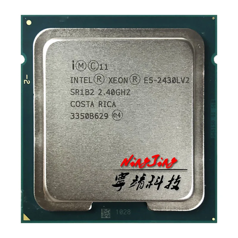 Процессор Intel Xeon E5-2430Lv2 E5 2430Lv2 E5 2430L v2 2,4 ГГц шестиядерный ЦП с 12 потоками 15M 60W LGA 1356