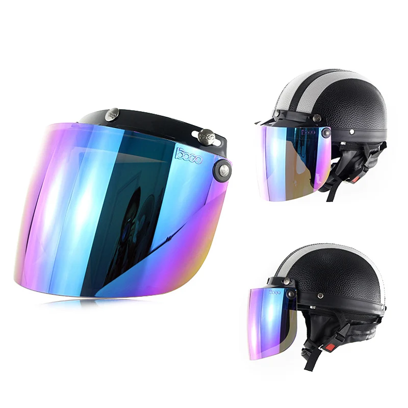 2019 NEW Windproof 3-Snap Visor Lens Shield for Motorcycle Helmets Flip Up Down NR-shipping | Автомобили и мотоциклы