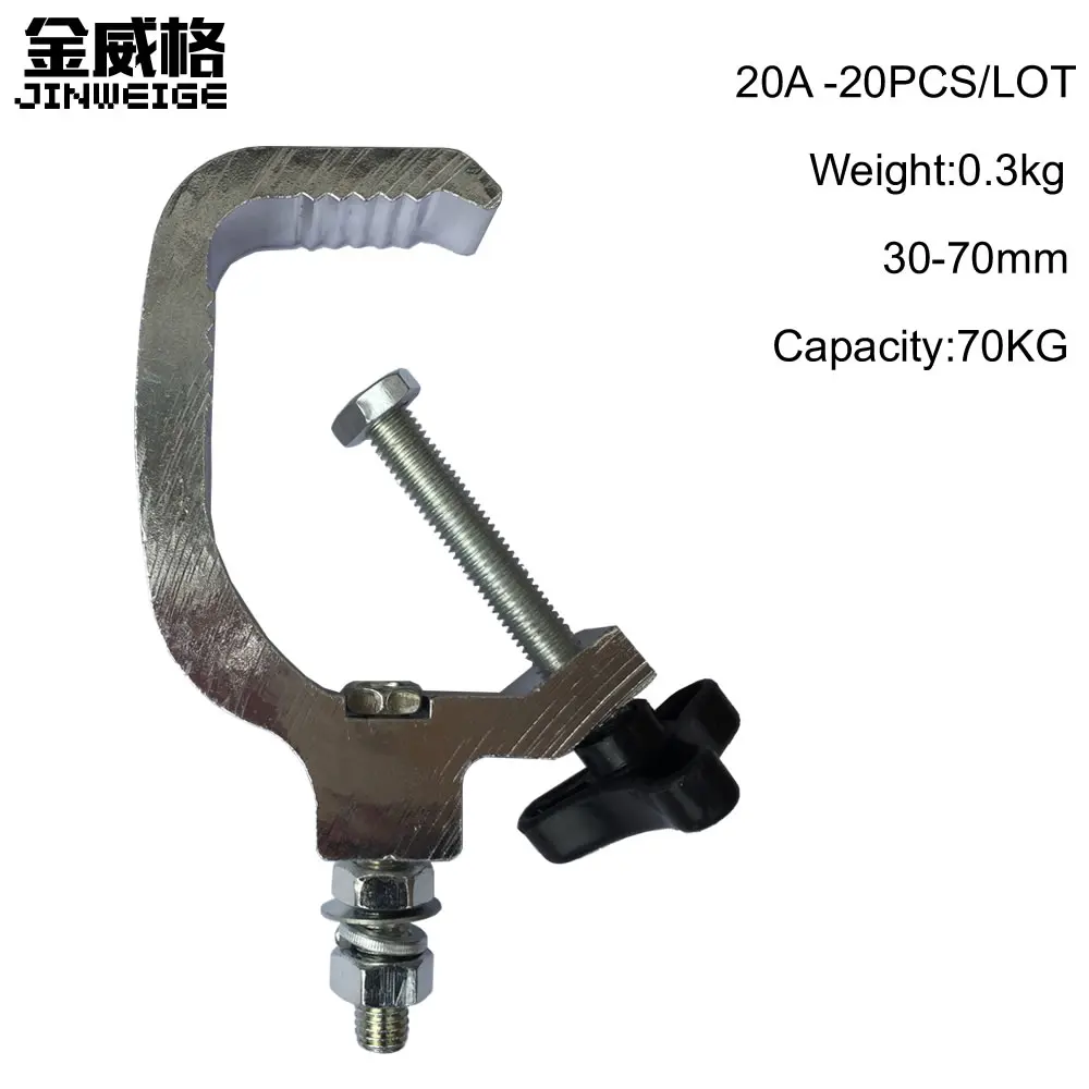 Free Shipping 20pcs/Lot 30 70mm 70kg Aluminum Truss Tube Led Par Light