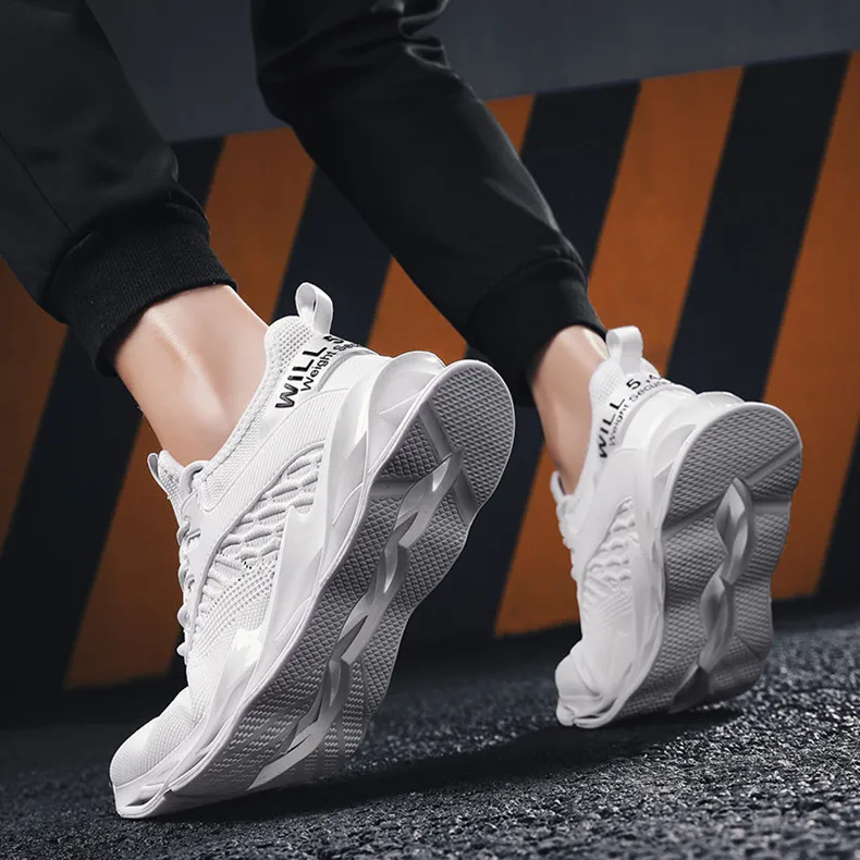 VSIOVRY/мужские кроссовки для бега Flyknit; дышащие кроссовки; амортизирующие кроссовки для бега; 2019 г.; Осенняя мужская спортивная обувь; мягкая