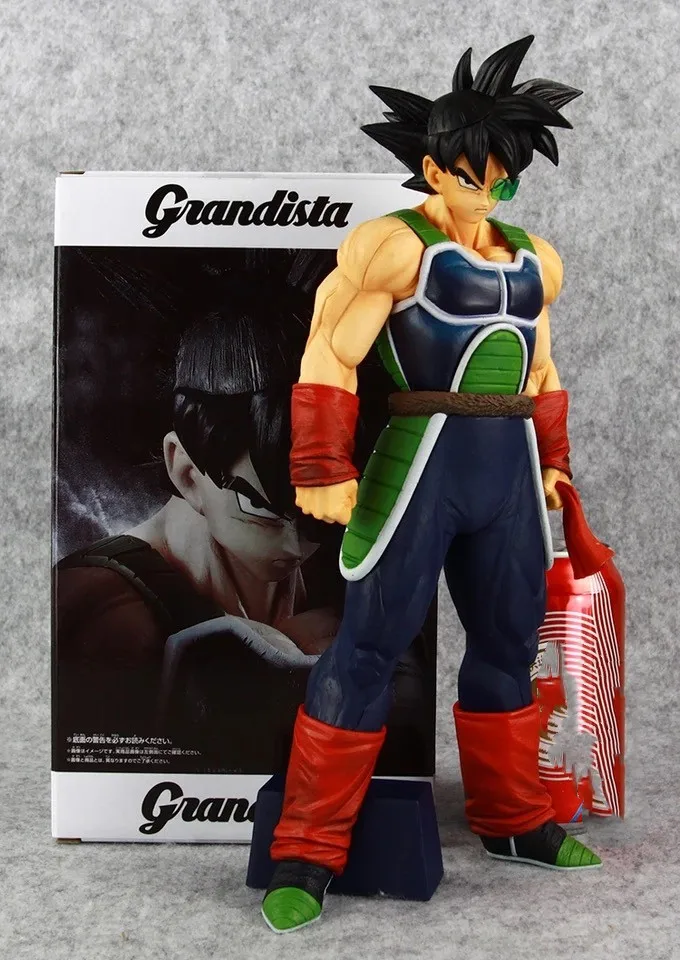 

Original banpresto dragon ball Z DBZ Grandista Ros resolution of Soldiers Burdock Bardock action figure PVC model Figurals