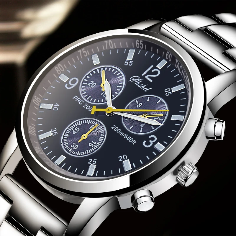 2018 New Mens Watches Top Luxury Brand Watch Men Fashion Male Hours Business Quartz Watch WHITE AS PIC 5