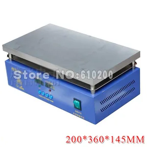 D36 Цифровой Постоянная температура нагрева платформы/Подогрева Станции/плита/на платформе/нагревательный элемент 220 В 1500 вт 200*360 мм - изображение