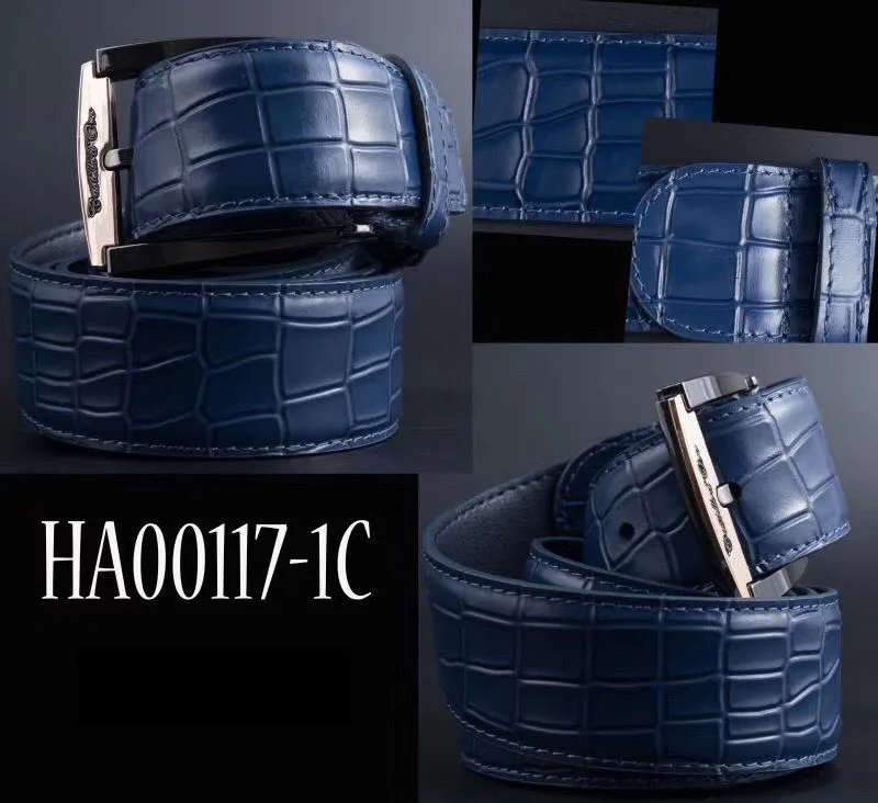 

TACE&SHARK Billionaire belt men 2017 autumn launching commerce casual alloy buckle High quality Cowskin free shipping