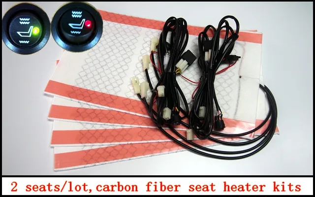2 seats/lot,round carbon fiber car seat heater kits car heater-in ... 2 seats/lot,round carbon fiber car seat heater kits car heater-in ...