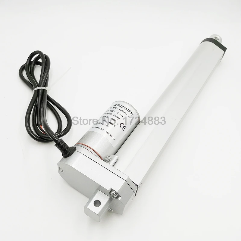Controlador de Movimento Atuador Linear Elétrico - 24 dc Motor 600mm Curso 100 200 300 500 750 800 900 1100 1300 1500n 12 v 10 High Quality Renovação da Casa