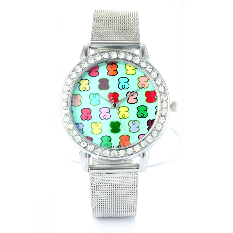 

kobiet zegarka 2018 Hot New Casual Women Watch Crystal Stainless Steel Analog Quartz Wristwatch Women Dress Watches reloj mujer