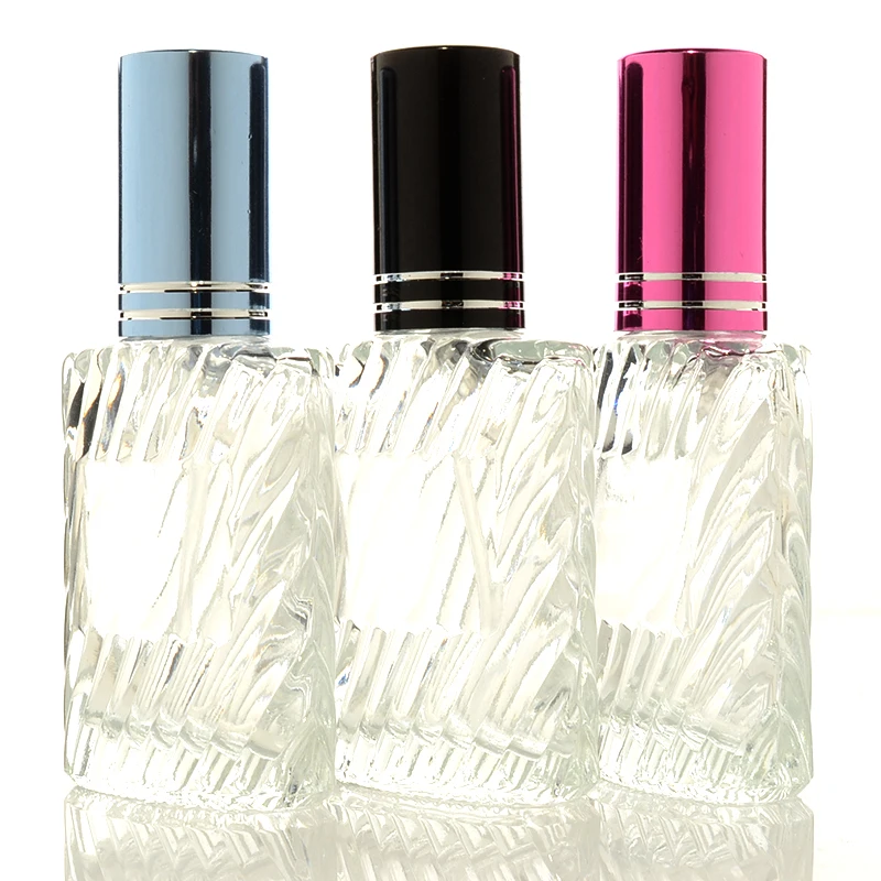 

10 ML Perfume Refillable Bottle Glass Empty Spray Pump Bottle Portable Cosmetic Toner Spray Container Small Sample Vials 20 pcs