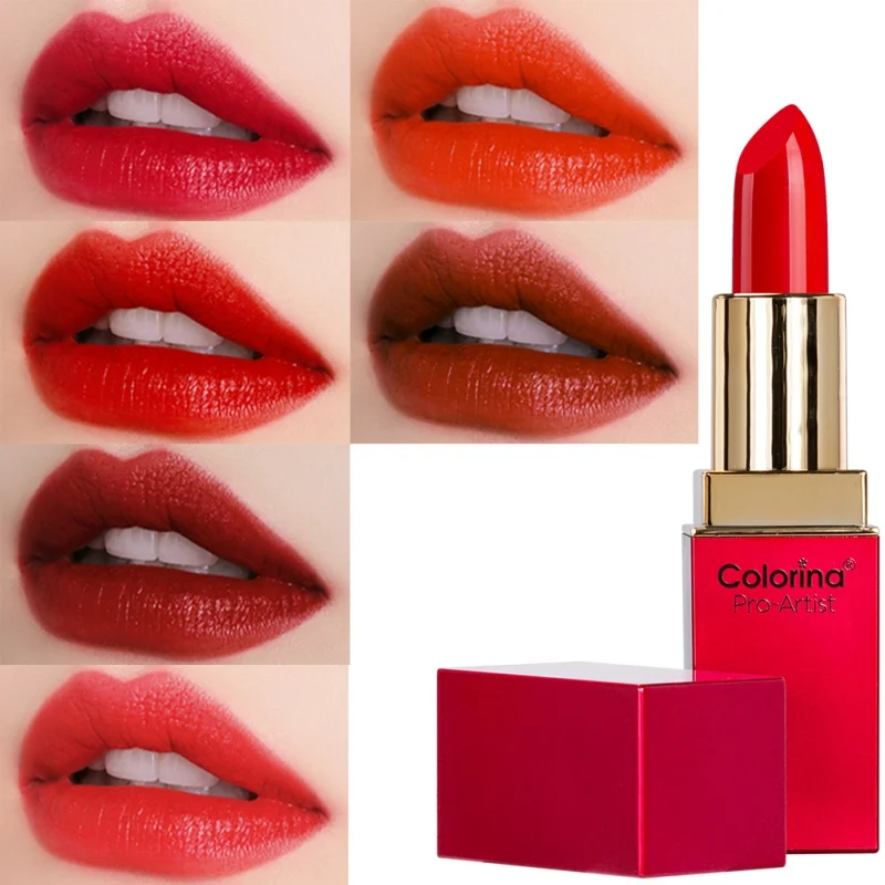 1PC Moistening Red Lipstick maquiagem Waterproof Non-Stick Cup Long Lasting Moisturizing Lipstick Matte Natural Makeup 1PC Moistening Red Lipstick maquiagem Waterproof Non-Stick Cup Long Lasting Moisturizing Lipstick Matte Natural Makeup