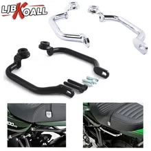 Пассажирская Задняя ручка для сиденья поручень ручная направляющая для Kawasaki Z900RS- хромированный Черный Мотоцикл аксессуары