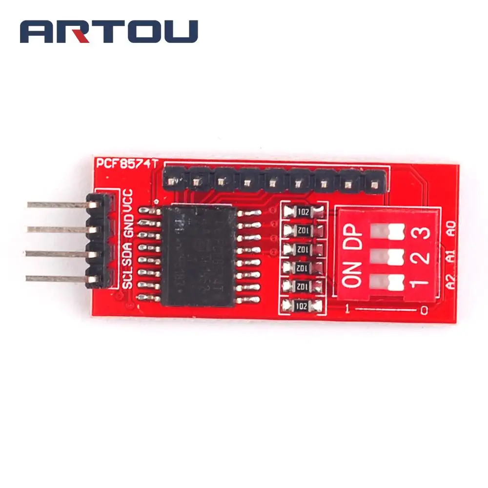 PCF8574 PCF8574T I/O для I2C IIC порт интерфейс Поддержка Каскадный Расширенный модуль Arduino